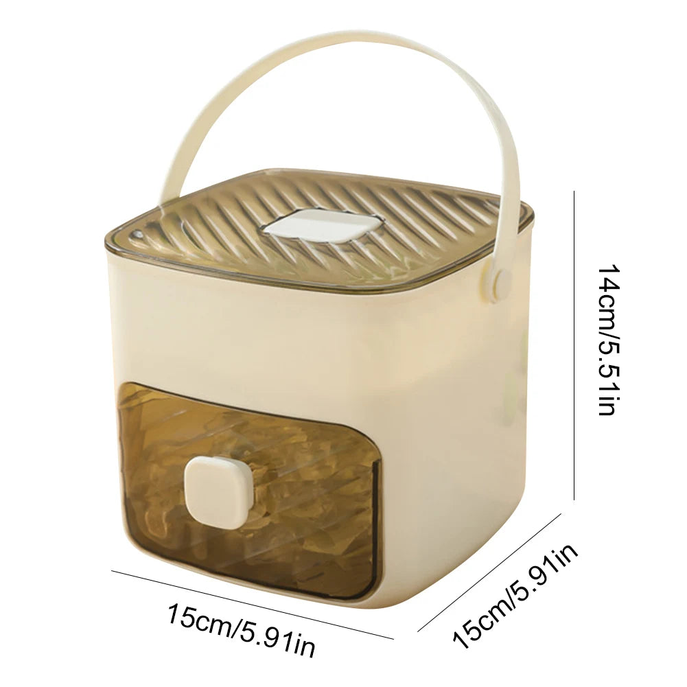 IceBox™ – Secchiello Portatile per Ghiaccio con Cassetto e Manico