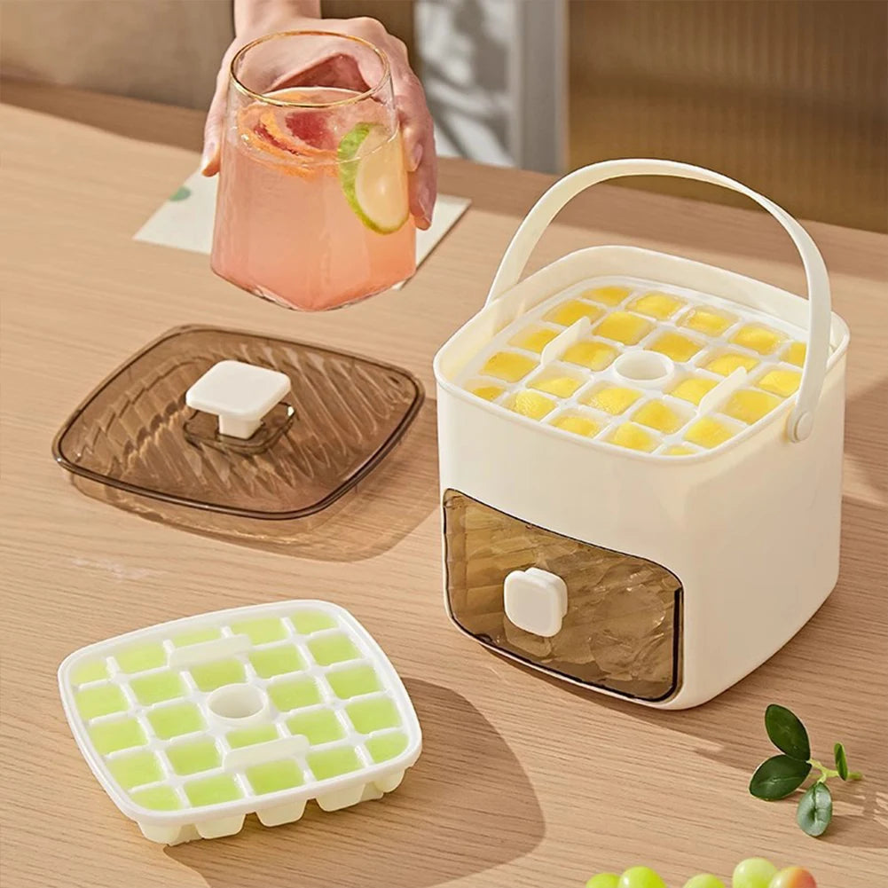 IceBox™ – Secchiello Portatile per Ghiaccio con Cassetto e Manico