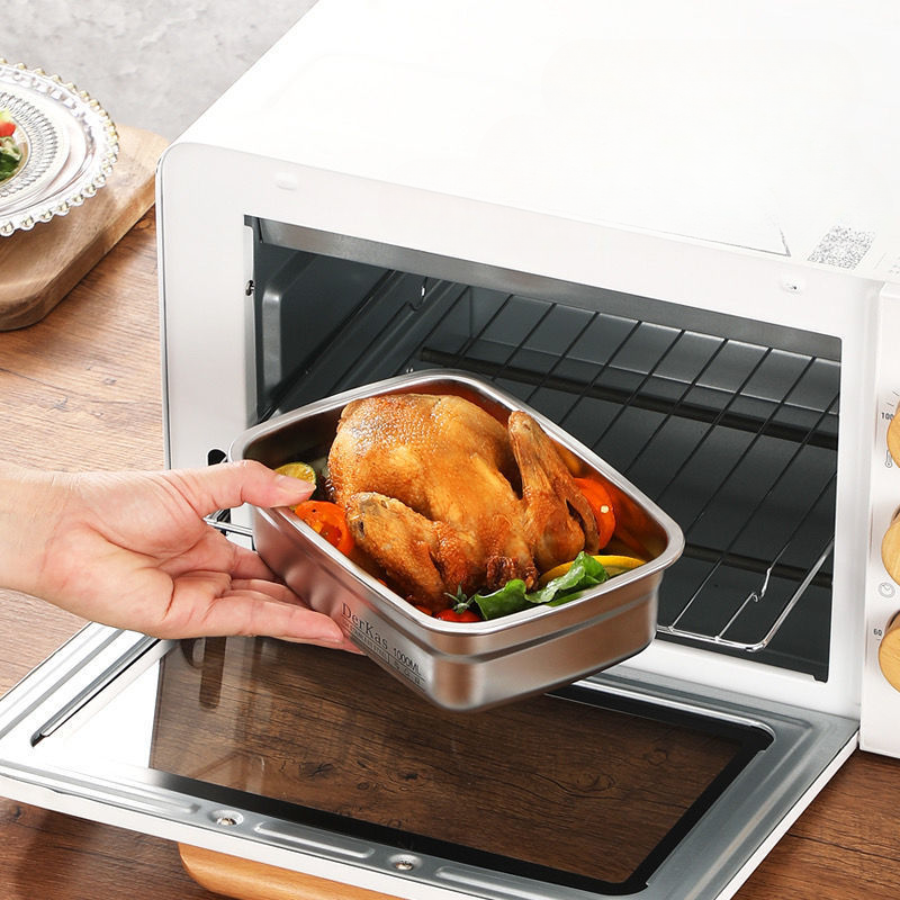 🇮🇹 (Prendi 6 + 3 gratis) Scatola ermetica in acciaio inox tedesco 316 per conservare gli alimenti