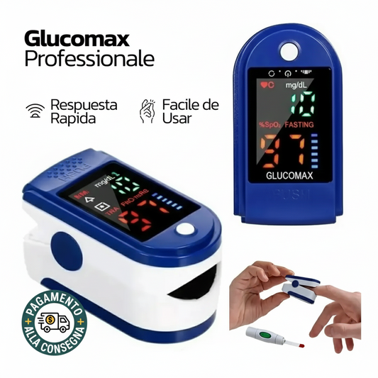 GlucoMax™ – Dispositivo di Monitoraggio Glicemico Non Invasivo